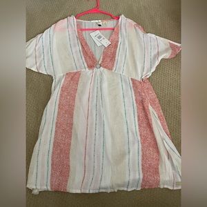 Roxy Summer Cherry Cover Up Beach Dress